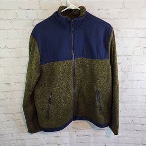 Men's Goodfellow zip up sweater, size Large